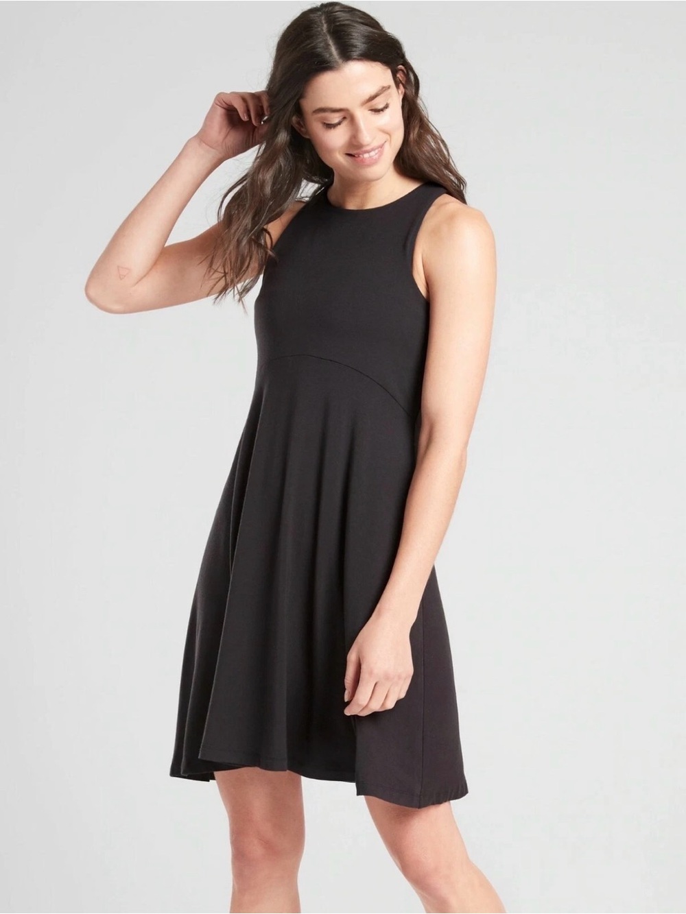 Athleta Black Santorini Thera Dress Size Small
